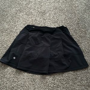BLACK LULU LEMON SKIRT